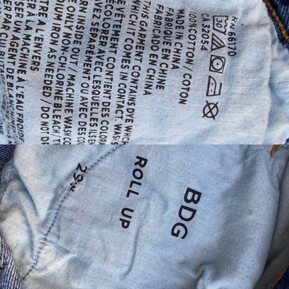 BDG Urban Outfitters high rise roll up short - Picture 12 of 12